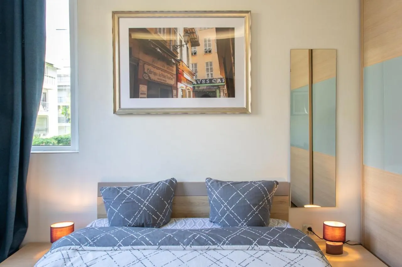 Luxury Apartment Nice Center Beach 3 Min Walk , Free Parking Francie